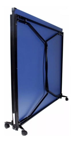 Mesa Ping Pong Profesional Plegable Con Ruedas+ Red+ Paletas
