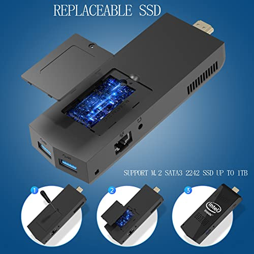 Mini Pc Stick Windows 11 Pro, Intel Compute Stick Con Celero