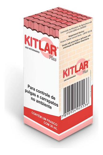 Eliminador de pulgas y garrapatas Labgard de 30 ml de Kitlar Plus