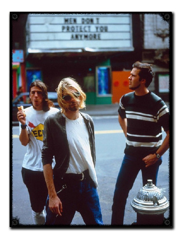 Pack De 3 Posters 30 X 40 Cm / Pearl Jam Rock Grunge Nirvana