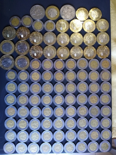 Coleccion De Monedas De $5 Y $ 20