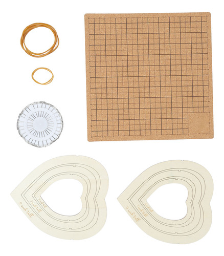 Tablero De Macramé Y Alfileres, Rejilla, Reutilizable, Para