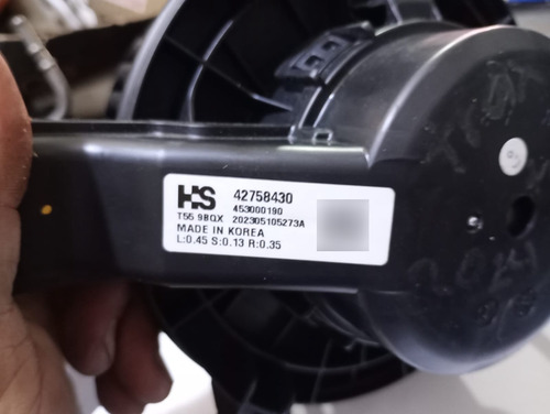 Motor Soplador Chevrolet Trax 2020-2024 42758430 (Usado)