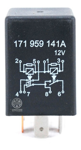 Relé Ar Condicionado Quantum Após 1987 - Original Vw