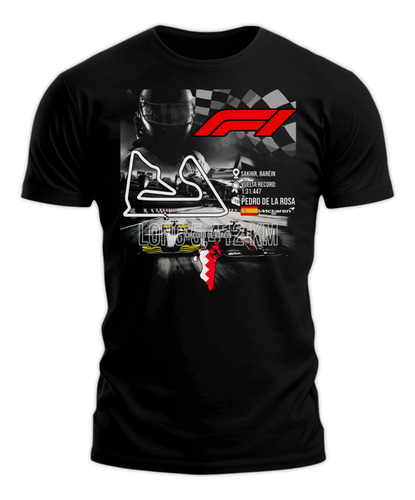 Polera Gustore De Circuito De Sakhir