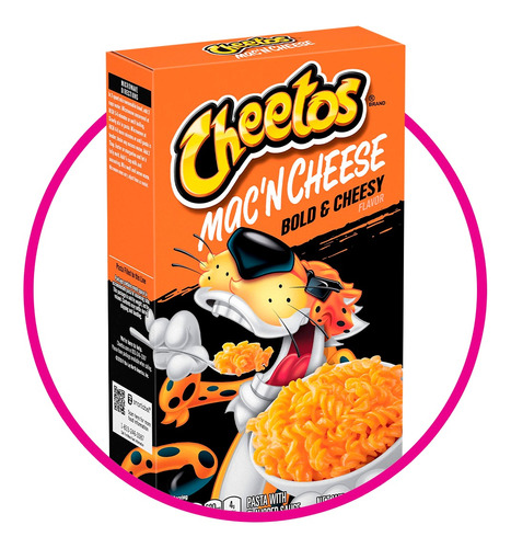 Macn Cheese Cheetos Queso Caja 170g
