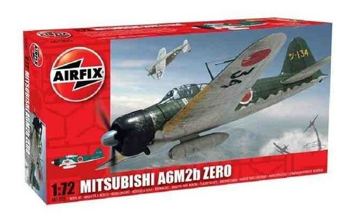 Avion Japones 1/72 Mitsubishi Zero Midway Airfix