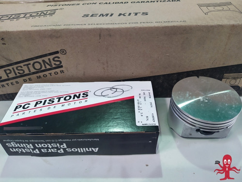 Pistones Chevrolet Cheyene 5.3l 8v Cabeza Plana 1.0-0.40