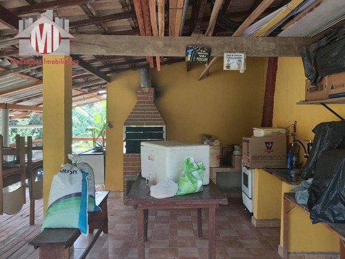 Imagem 12 de 30 de Chácara Rica Em Água Com 2 Lagos, Pomar, Pertinho Da Cidade, Casa Com 03 Dormitórios À Venda, 3335 M² Por R$ 450.000 - Pedra Bela/sp - Ch0074
