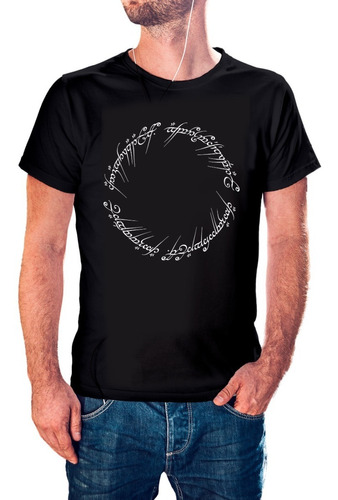 Polera The Lord Of The Ring Hombre 100% Algodón