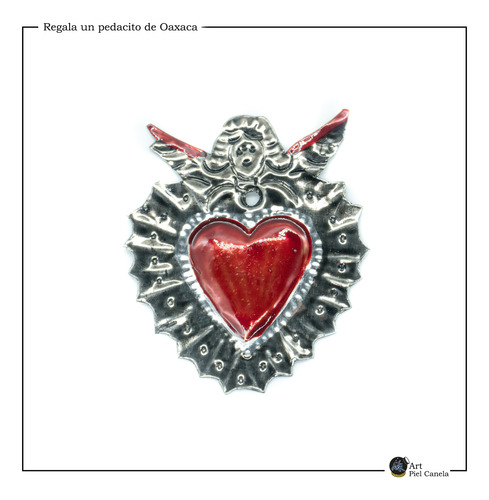50 Corazones De Hojalata Rojos 16-17 Cm
