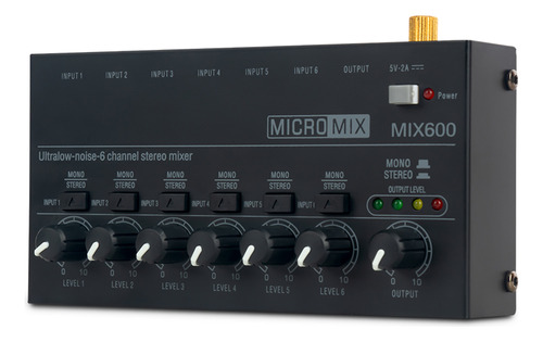 Mezclador De Submezcla Mixer Ultra Mini Mixer Stage Para Mez