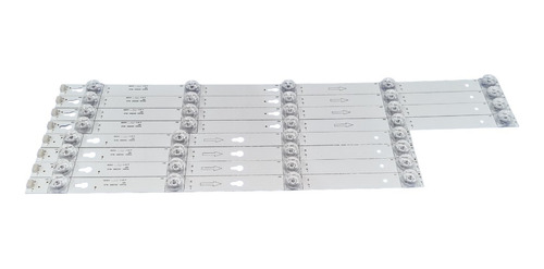 Kit Tiras Led Compatibles Con: Tcl 49s405 (8pzs)