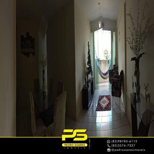 Apartamento Com 3 Dormitórios À Venda, 105 M² Por R$ 400.000 - Ponta De Campina - Cabedelo/pb - Ap3429