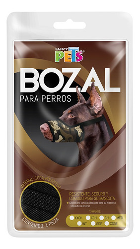 Bozal Para Perro Bozal Con Forro De Malla Mediano Fancy Pets