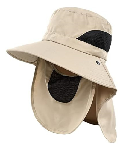 Sombrero Surblue Con Protección Solar Uv Con Cubierta Cara Y