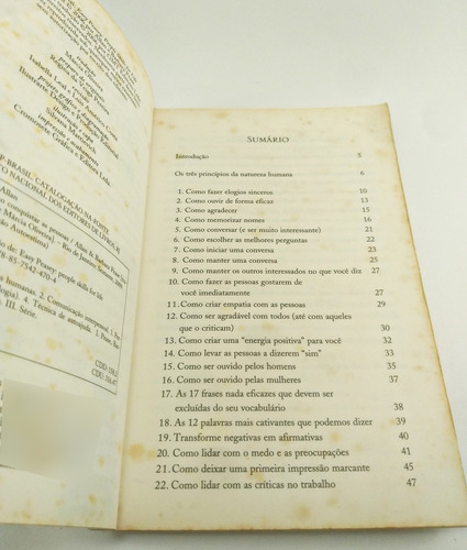 Livro Como Conquistar As Pessoas Allan E Barbara Pease