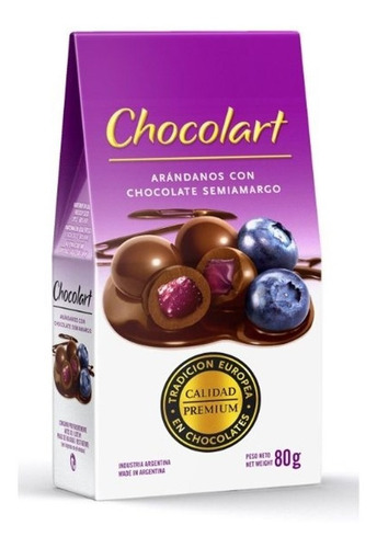 Chocolart Arandanos Chocolate Amargo - Barata La Golosineria