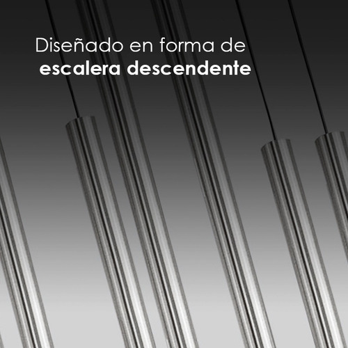 Lampara Colgante Led 12 Luces De Luciernaga Minimalista Color Luz Fria