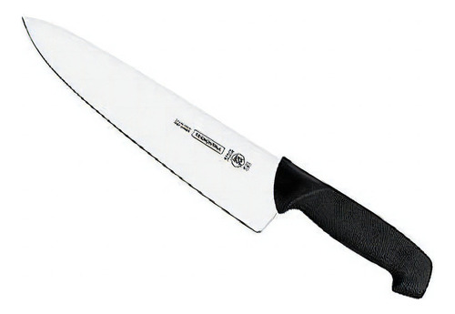 Tramontina (24528/008) Cuchillo P/ Chef Mango Negro 8 PLG. Color Plateado