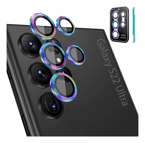 Protector De Lente De Camara Para Samsung Galaxy S22 Ultra C