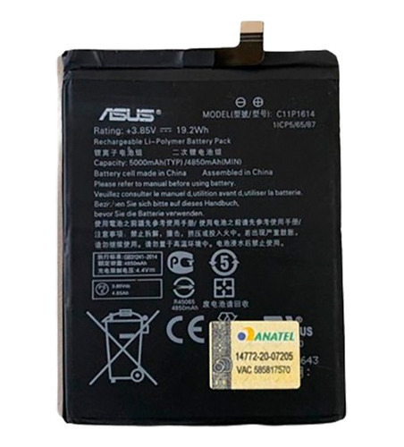 Bateria Original Asus Zenfone 3s Max Zc521tl Envio Já
