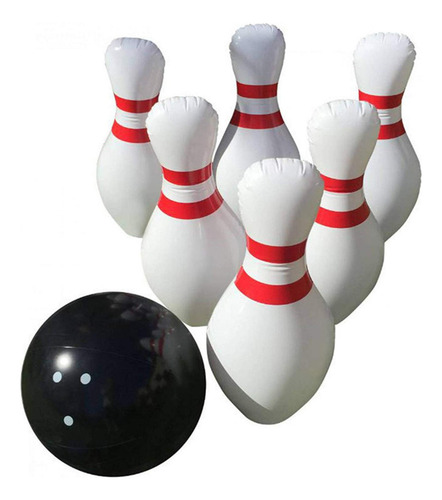 Juego De Bolos Gigantes Para Niños: Bolos Y Bolas Inflables