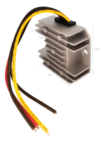 Imagen 3 de 6 de Convertidor De Tension 24vdc A 48vdc 3a