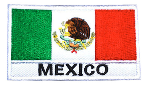 Parche Mexico Bordado Tactico Militar Paintball Airsoft