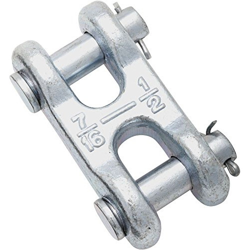 N240-895 3248bc Double Clevis Link In Zinc Plated