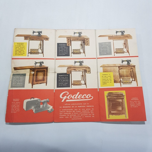 Imagen 7 de 9 de Catálogos Antiguos De Maquina De Coser Lote X 2 53254