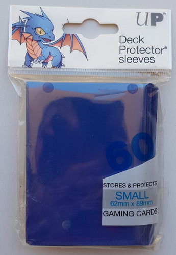 Imagen 1 de 2 de Micas Ultra Pro Small Deck Protector Blue - Azul