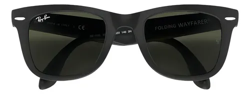 Óculos de sol Ray-Ban Wayfarer Folding Classic tamanho Extra