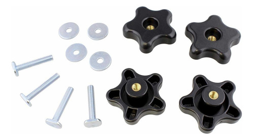 Dct 5 Star Knobs Kit 14in20 Perilla Roscada  Perno Peri...