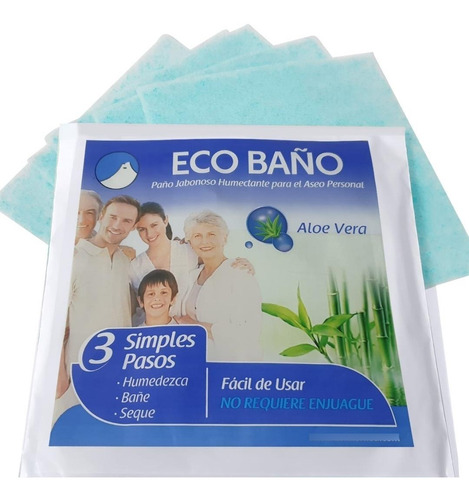 Imagen 1 de 2 de Paño Jabonoso Aloe Vera Pk X 30 Pa - Unidad a $2733