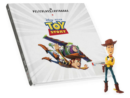 Set Libro Toy Story 1 + Figura Woody / Disney Pixar