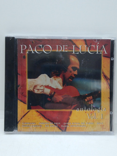 Paco De Lucia Antología Vol.1 Cd Nuevo