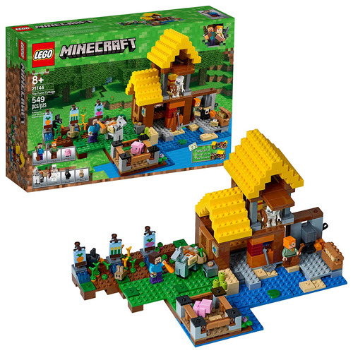 Lego Minecraft The Farm Cottage Kit De Construcc. 549 Piezas