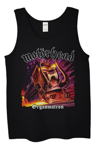 Polera Musculosa Motorhead Orgasmatron Metal Abominatron