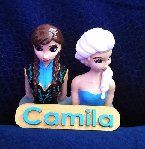 Figuras Personalizadas En 3d Con Pla Ejemplo Las Frozen 