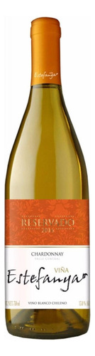 Pack De 2 Vino Blanco Estefanya Reservado Chardonnay 750 Ml