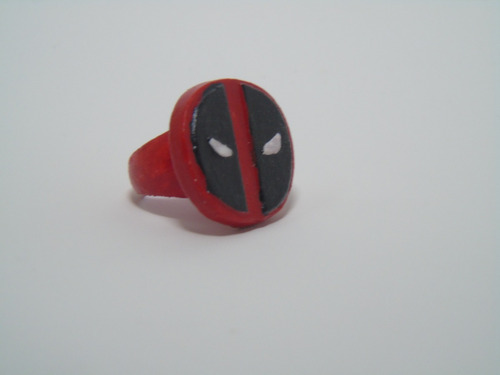 Deadpool Logo Anillos