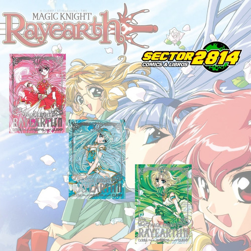 Magic Knight Rayearth Vol 2 Tomos 01 Al 03 -ivrea