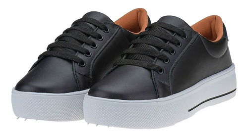 Tênis Feminino Sapatênis Casual Moda Flatform Eleganteria