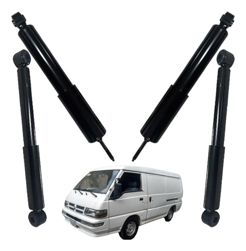 Kit Amortiguadores Dodge Van 1000 2008 - 2009 Alta Calidad