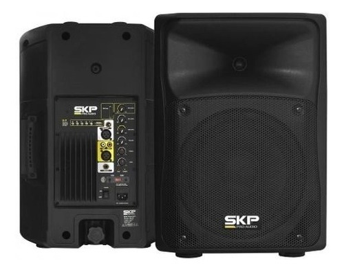 Caixa Ativa Skp Sk2p 10 Polegadas 150w Rms Preta