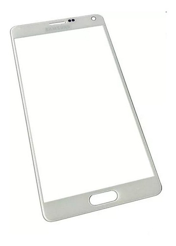 Cristal Vidrio Pantalla Gorilla Glass Samsung Note 4 Blanco