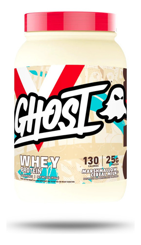 Proteina Ghost Whey 2 Lbs 26 Serv Sabor Marshmallow Cereal M