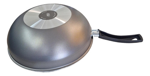Panela Frigideira Antiaderente Funda 24 Wok 2,8l Mta Cor Grafite