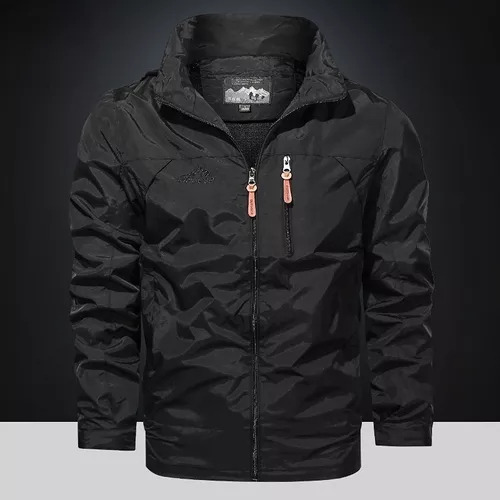 Chaqueta Cortavientos Impermeable Para Hombre De Estilo Mode